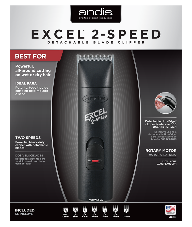 2 speed clippers