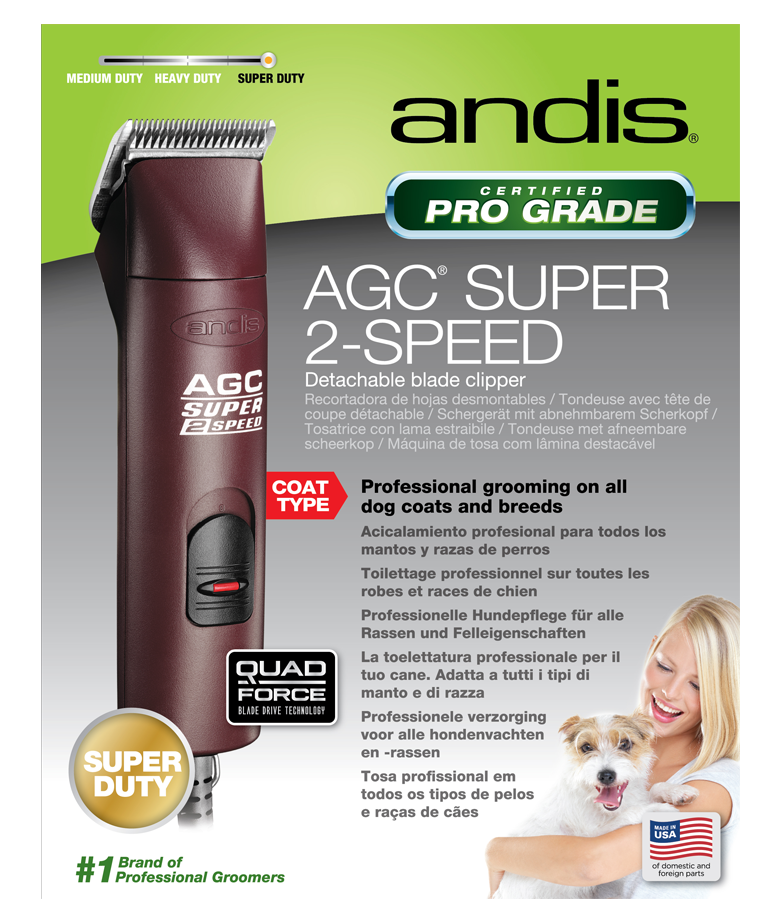 andis dog clippers agc2