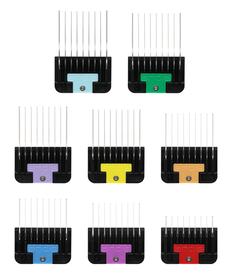andis stainless steel clipper combs