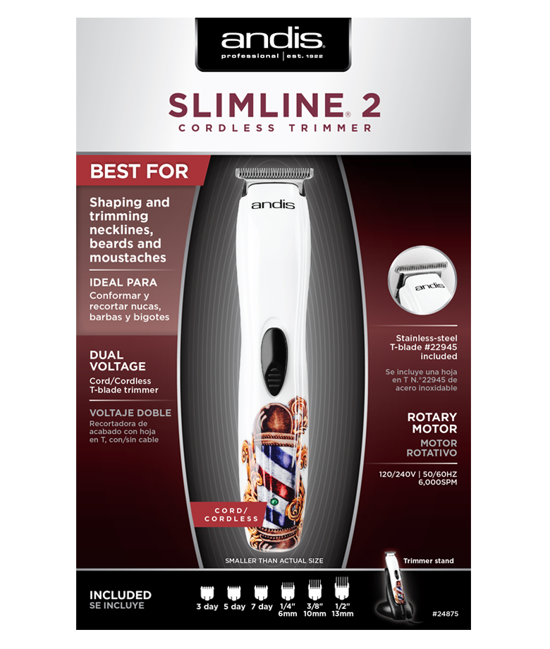 andis slimline 2 cordless trimmer