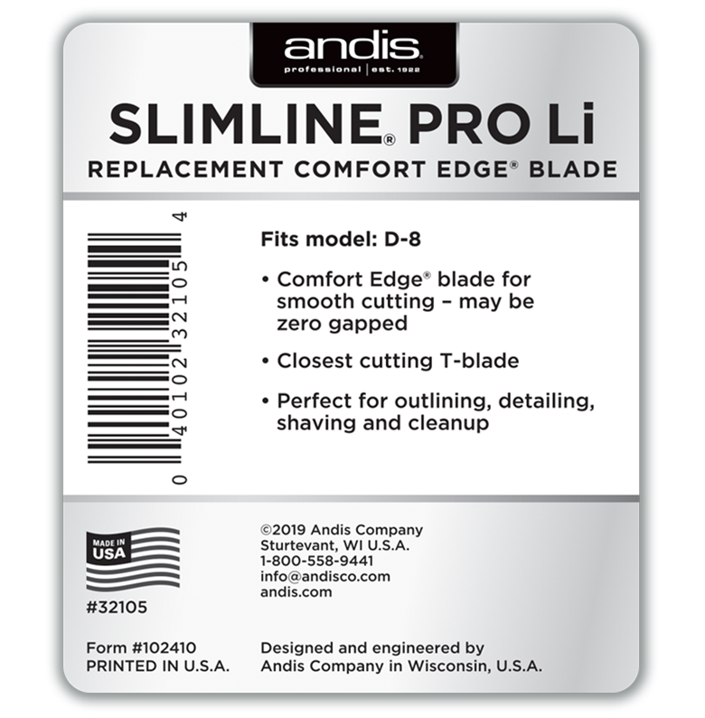 slimline pro li replacement blade