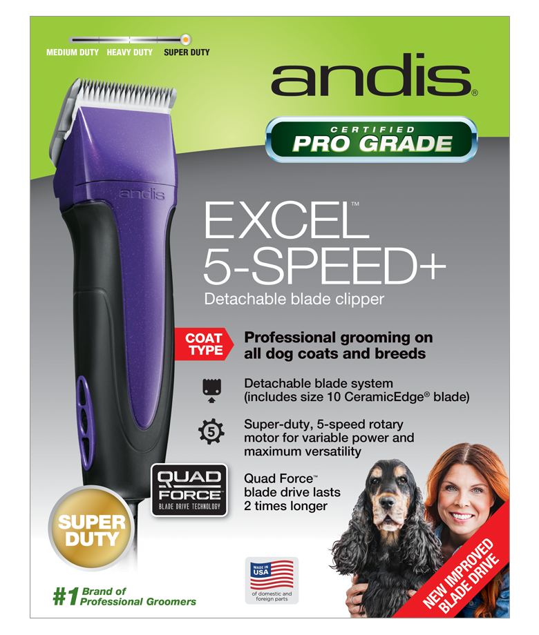 purple andis clippers