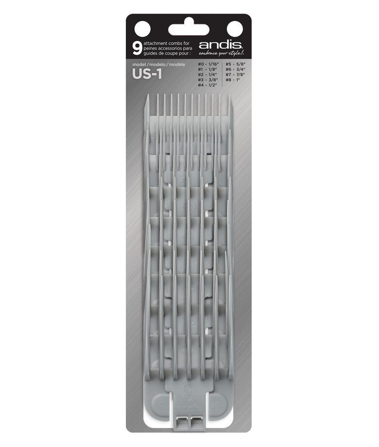 andis snap on combs