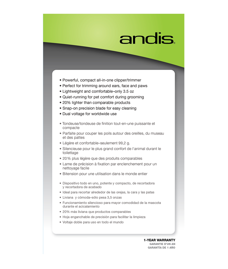 andis mini clippers